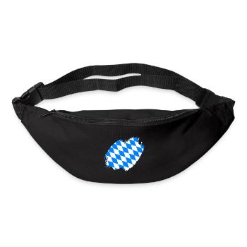 Drapeau bavarois d’occasion Look Drapeau bavarois Vintage - Sac banane - noir - Devant