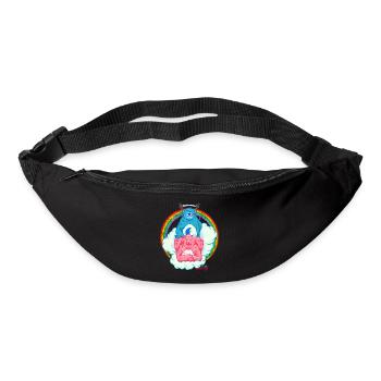 Freche Bären - Gürteltasche - Schwarz - Vorne