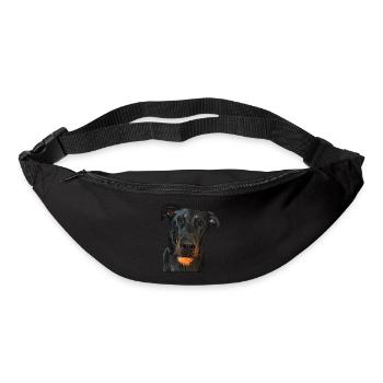 View of the Beauceron - Bum bag - black - Front