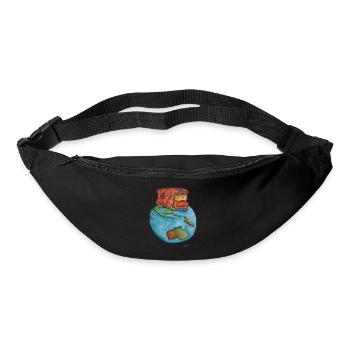 en route to Australia - Bum bag - black - Front