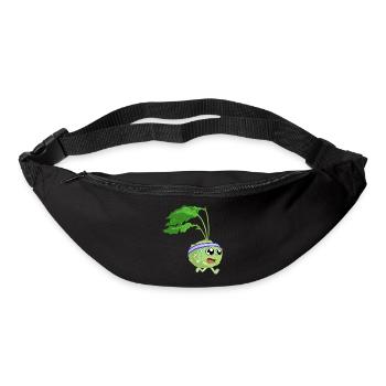 Fitness Kohlrabi - Sac banane - noir - Devant
