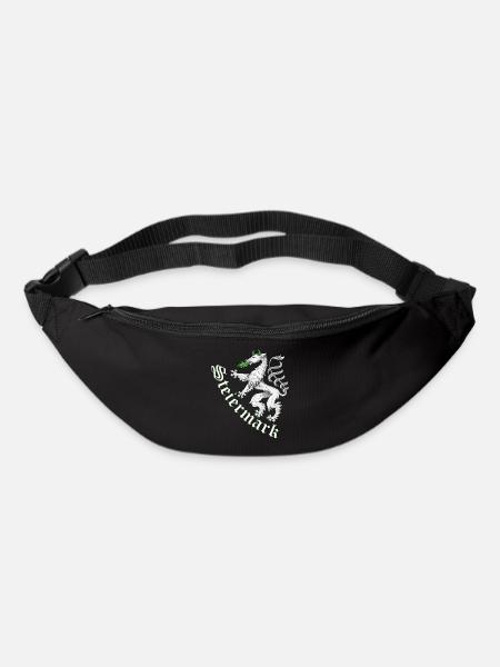 Steiermark T-Shirt - Gürteltasche - Schwarz