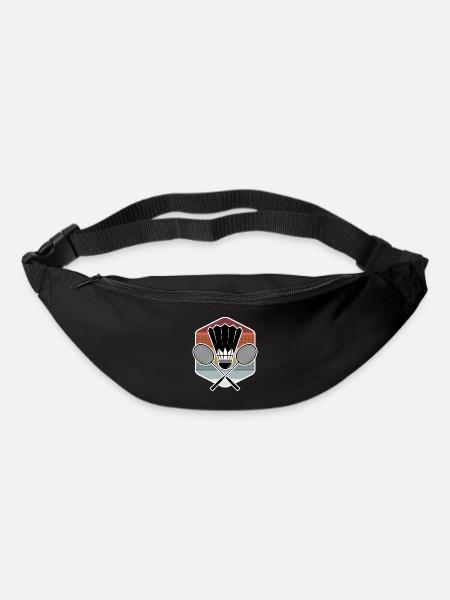 Badminton badminton - Sac banane - noir