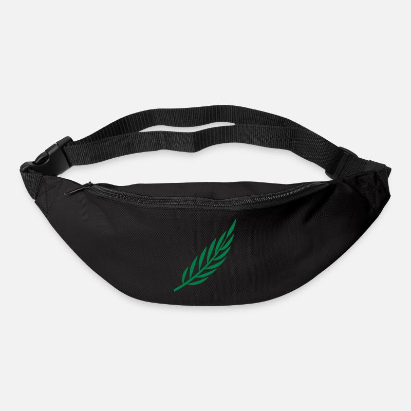 Laurel branch 3 - Sac banane - noir