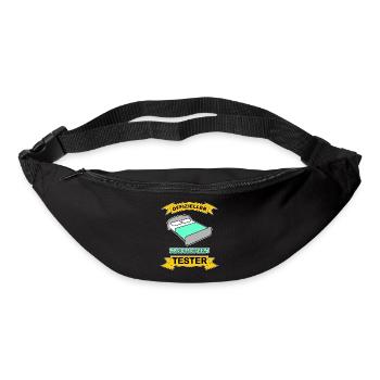 Matratzen Tester - Gürteltasche - Schwarz - Vorne