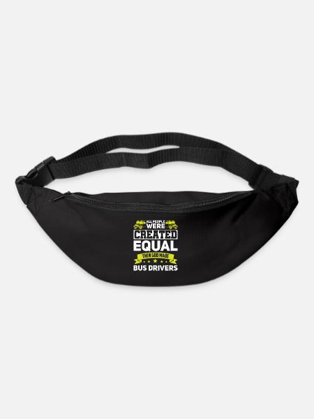 Busfahrer Busfahrer Schule Busfahrer Geschenk - Gürteltasche - Schwarz