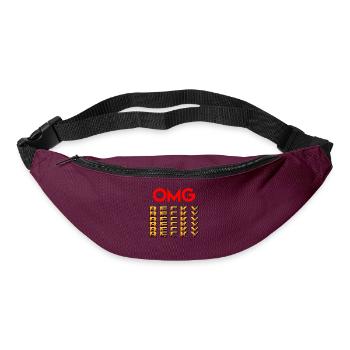 OMG OMG - Bum bag - burgundy - Front