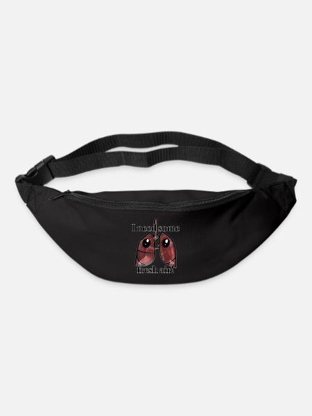 Lung biology - Bum bag - black