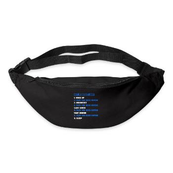 Bass Guitar Bass Guitar Bassist Gift - Bum bag - black - Front