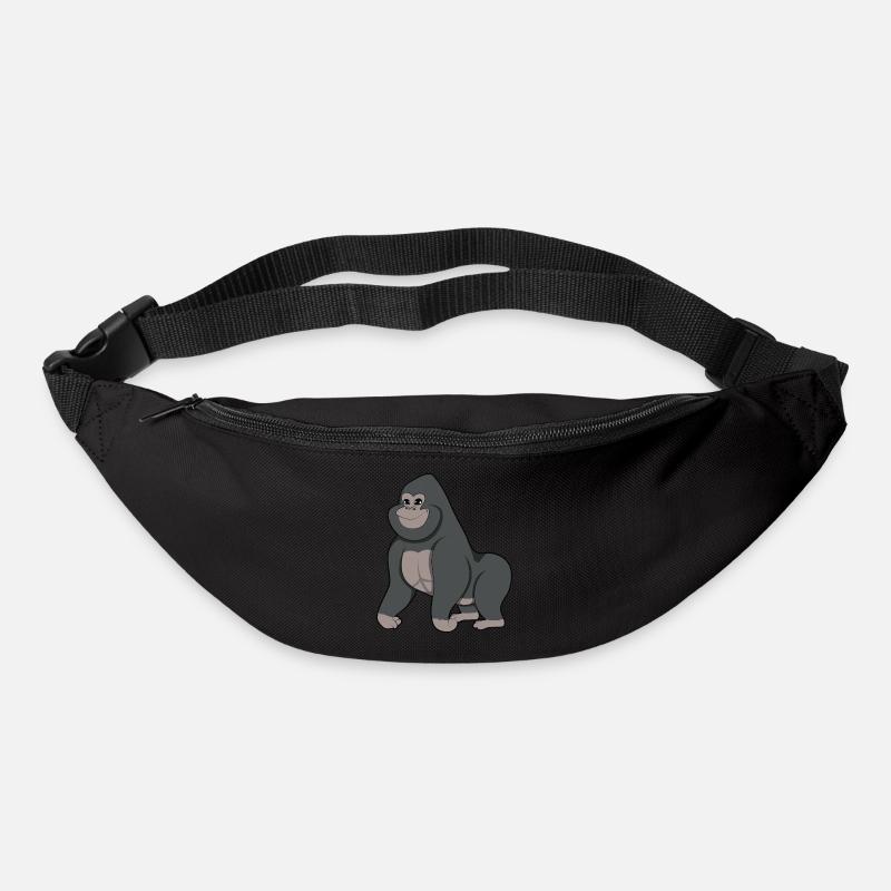 Gorilla - Gürteltasche - Schwarz