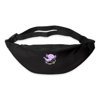 Axolotl Goth Pentagram Axolotl Goth Cadeau - Sac banane - noir - Devant