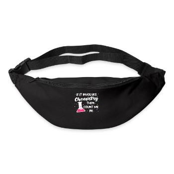 Chimie Chimie Science Cadeau - Sac banane - noir - Devant