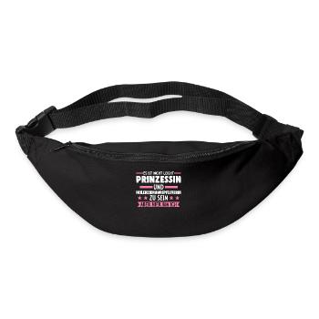 Heilerziehungspflegerin Pflegekraft Geschenk - Gürteltasche - Schwarz - Vorne