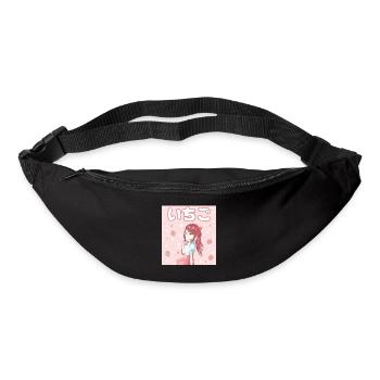 Japanese Japanese Strawberry Milk Gift - Bum bag - black - Front