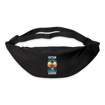 Captain Boat Captains Gift - Bum bag - black - Front