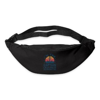 Captain Captains Boating Gift - Bum bag - black - Front