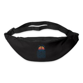 Captain Captains Boating Gift - Bum bag - black - Front