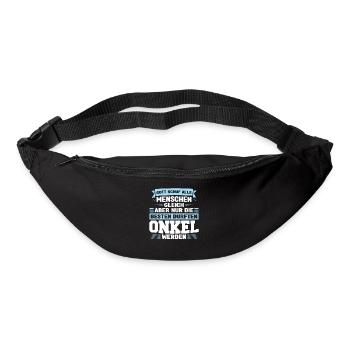 Onkel Familie Nichte Geschenk - Gürteltasche - Schwarz - Vorne