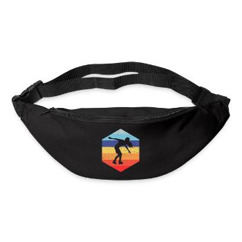 Rollerskate Femmes Roller Skate Hommes Roller Skating - Sac banane - noir - Devant