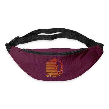Salibandy Floorball Games Floorball Innebandy - Bum bag - burgundy - Front