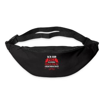 Kurwa Polen Pole Polin Geschenk - Gürteltasche - Schwarz - Vorne