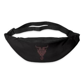 Satanischer Krampus - Horror Krampus Weihnachten - Gürteltasche - Schwarz - Vorne