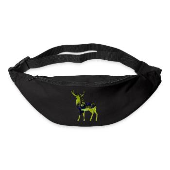 Cerf - Sac banane - noir - Devant