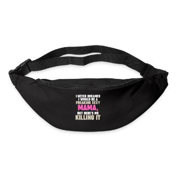 Mama Oma Oma Geschenk - Gürteltasche - Schwarz - Vorne
