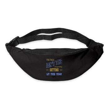 Chambre Beach Holiday Jokes Bodybuilding Dork - Sac banane - noir - Devant