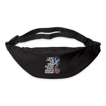 Schottland Schottische Wurzeln Geschenk - Gürteltasche - Schwarz - Vorne