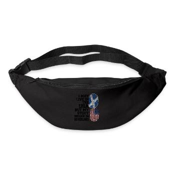 Schottland Schottische Wurzeln Geschenk - Gürteltasche - Schwarz - Vorne