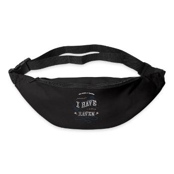 joke frequent readers present idea inspirational - Bum bag - black - Front