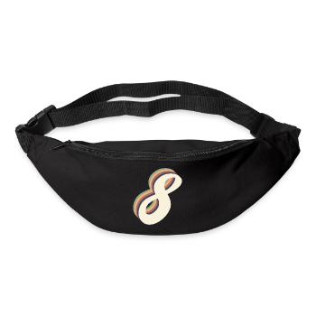 Vintage 8th Anniversary - Bum bag - black - Front