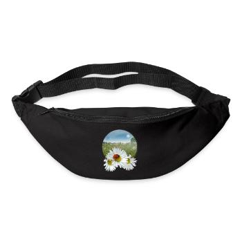 Summer meadow - Bum bag - black - Front