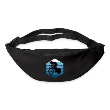 Rennradfahrer Roadbike Rennradfahren Herren - Gürteltasche - Schwarz - Vorne