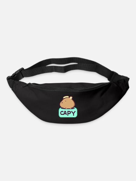 Hat Capybara - Sac banane - noir