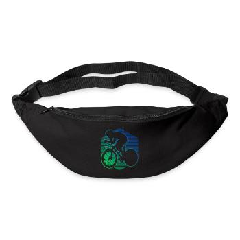 Vélo de route Cycliste de route Vélo de route Hommes - Sac banane - noir - Devant