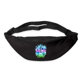 Hippie soul groovy Summer time Good vibes 70s 80s - Bum bag - black - Front