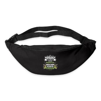 Dudelsack Mädchen Dudelsack Mädchen Geschenk - Gürteltasche - Schwarz - Vorne