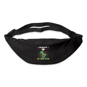 Kindergarten Dino Kita-Kind Geschenk - Gürteltasche - Schwarz - Vorne