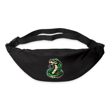 Serpent4 - Sac banane - noir - Devant