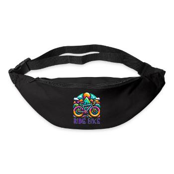 Cyclisme - Ride Bike design - Sac banane - noir - Devant