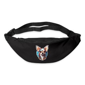 Chihuahua / small dog / animal / tiny / breed - Bum bag - black - Front