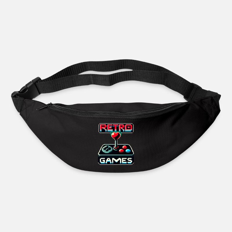 Retro Games Passion - Bum bag - black