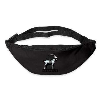 CHÈVRE - Sac banane - noir - Devant