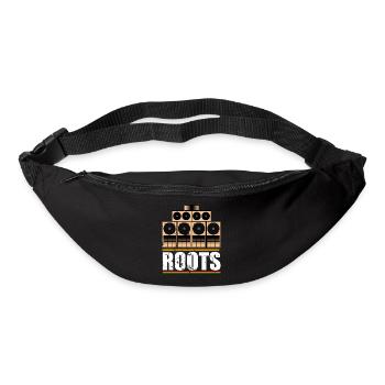 Roots Reggae - Gürteltasche - Schwarz - Vorne