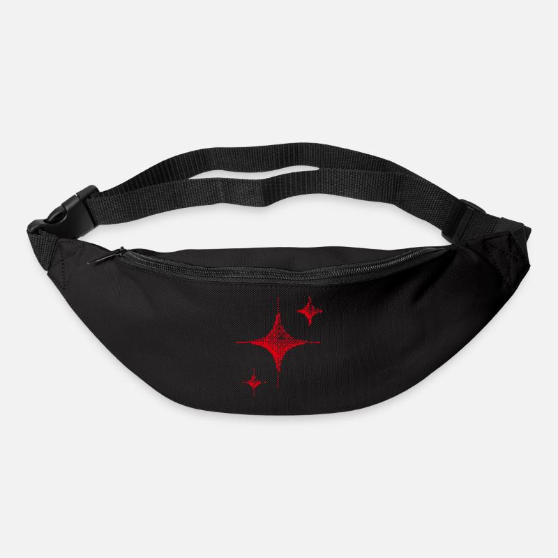 Red Spark Minimal - Bum bag - black
