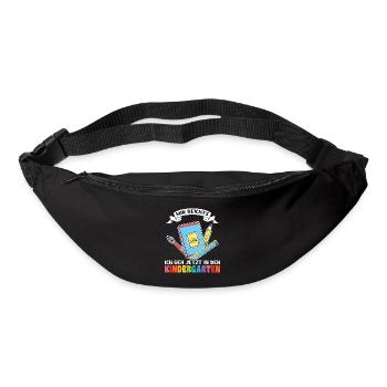 Kindergartenanfang Kindergarten Kindergartenkind G - Gürteltasche - Schwarz - Vorne