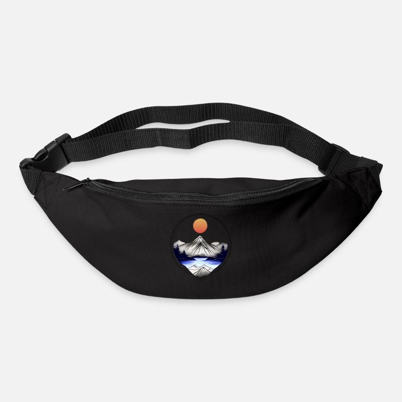 Nature - Sac banane - noir
