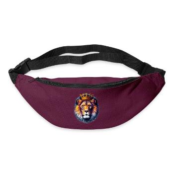 Lion - Bum bag - burgundy - Front